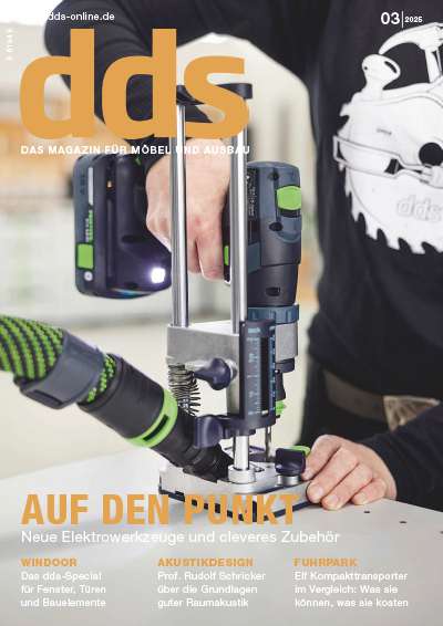 Titelbild dds - das magazin für möbel und ausbau 3