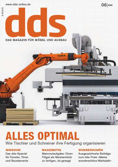 Titelbild dds - das magazin für möbel und ausbau 6