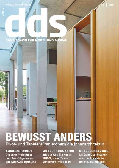 Titelbild dds - das magazin für möbel und ausbau 11