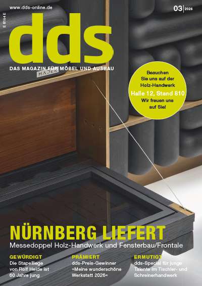 Titelbild dds - das magazin für möbel und ausbau 3