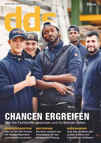 Titelbild dds - das magazin für möbel und ausbau 5