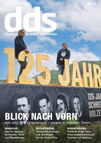 Titelbild dds - das magazin für möbel und ausbau 6