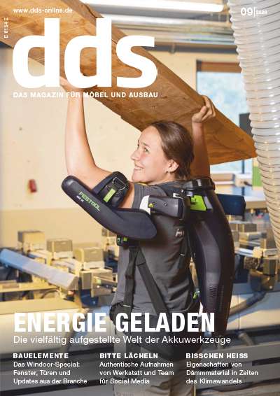 Titelbild dds - das magazin für möbel und ausbau 9